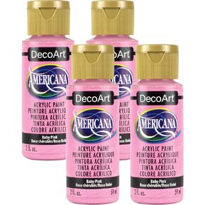 DecoArt Americana Acrylic Paint, 2-Ounce, Baby Pink
