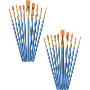 Mr. Pen- Paint Brushes, 10pc, Paint Brushes for Acrylic Painting, Art Brushes, Drawing and Art Supplies, Paint Brush, Acrylic Paint Brushes, Paint Brushes for Kids, Paint Brush set, Watercolor Brushes