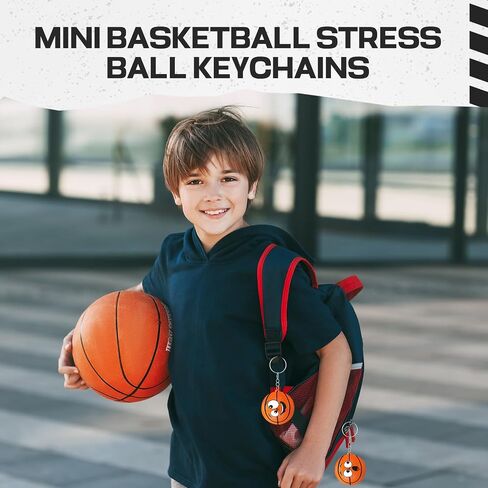 30 PCS مفاتيح كرة السلة MINI Funny Funder Ball Sports Face سلسلة مفاتيح لكرة السلة هدايا المفاتيح لفريق مكافآت التذكارات. in Kuwait