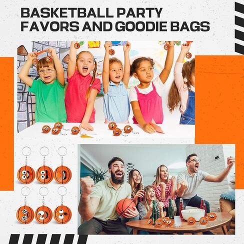 30 PCS مفاتيح كرة السلة MINI Funny Funder Ball Sports Face سلسلة مفاتيح لكرة السلة هدايا المفاتيح لفريق مكافآت التذكارات. in Kuwait