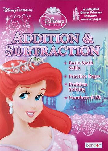 Disney Princess Addition & Subtraction Workbook in Saudi Arabia