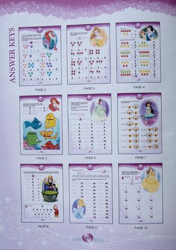 Disney Princess Addition & Subtraction Workbook in Saudi Arabia