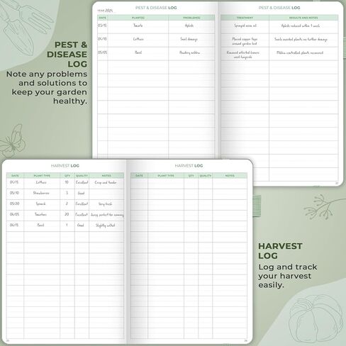 Clever Fox Gardener’s Journal – Guided Gardening Notebook to Plant Vegetables, Flowers & Herbs – 5-Year Garden Log Book for Beginners (Cypress) in Saudi Arabia