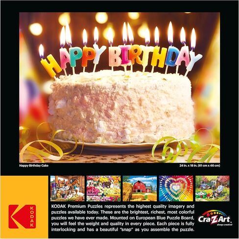 RoseArt - Kodak - Happy Birthday - 550 Piece Jigsaw Puzzle for Adults in Kuwait