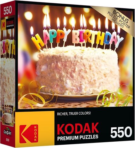 RoseArt - Kodak - Happy Birthday - 550 Piece Jigsaw Puzzle for Adults in Kuwait