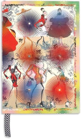 Galison Christian Lacroix Heritage Collection Lacroix Photocall A5 Softbound Notebook from 6" x 8.5", 128 Gilded Page Edges, Spot UV Cover Effects & Chevron Ribbon Marker, Add Style to Everyday Life in Saudi Arabia