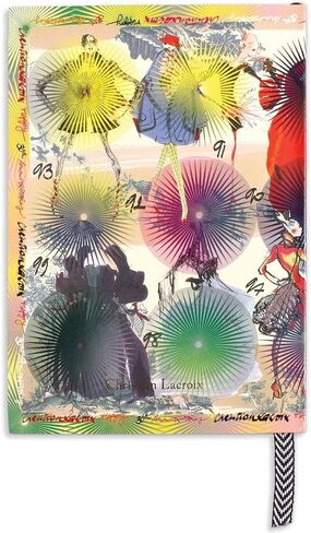Galison Christian Lacroix Heritage Collection Lacroix Photocall A5 Softbound Notebook from 6" x 8.5", 128 Gilded Page Edges, Spot UV Cover Effects & Chevron Ribbon Marker, Add Style to Everyday Life in Saudi Arabia