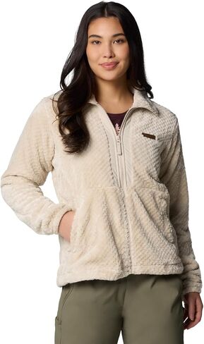 Columbia Women's Fire Side Full Zip III, Snowdrift, X-Large in Saudi Arabia