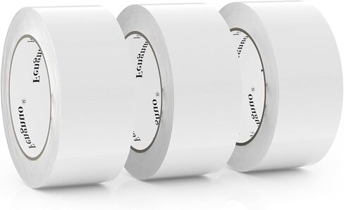 Noiseless Packing Tape with Dispenser, 2.7 mil Heavy Duty Shipping Tape, Packaging Tape Refills for Shipping and Moving Boxes, 1.88 inch x 66.6 Yards Packing Tape Dispenser Gun, 2 Roll + 2 Dispenser in Saudi Arabia