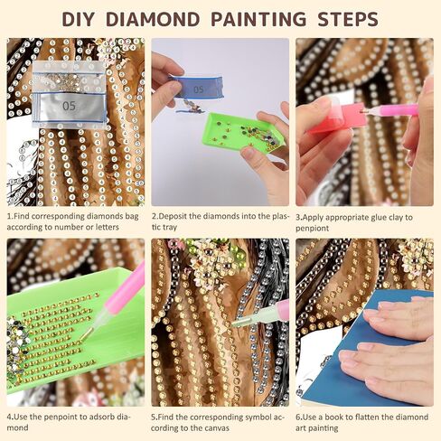 SENQAO Panda Hanging Diamond Art Painting Kits for Adults Beginners, 5D Special Shape Diamond Art Kits, Cute Panda Crystal Rhinestones Diamond Gem Art Painting for Home Garden Wall Decor in Saudi Arabia