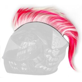 Mohawk for Helmet Wigs Hair Helmet Mohawk Helmet Decoration Hawk for Motorcycle Bicycle Snowboarding Skiing Biking Cycling Helmets, Reusable Design Hawk (Helmet Not Included)