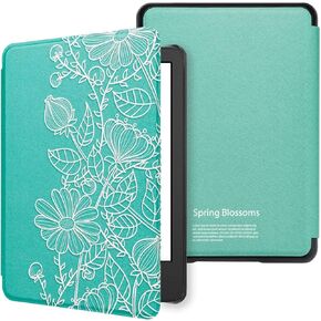 WALNEW Case Cover for All-New Kindle (2022 Release), Smart Cover with Auto Sleep/Wake Fits Kindle (11th Generation) - 2022 Release (Mandala)