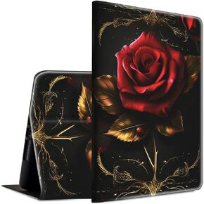 Case for Kindle Paperwhite 12th Generation & Kindle Colorsoft Signature Edition 2024 7 inch Lightweight Smart Case PU Leather Adjustable Stand Protective Cover with Auto Wake/Sleep - Mountains