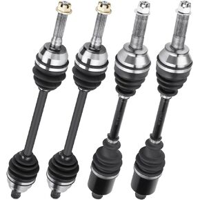 Front and Rear Left Right ATV CV Axles Drive shaft Assembly Set for Polaris Sportsman 570 450 ETX 2015 2016 2017 2018 2020 2021 2022 - Full Set 1332931, 1333275