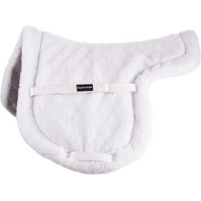 Equinavia Eidsvoll Shaped Close Contact English Show Saddle Pad with Shock-Absorbing Fleece Top
