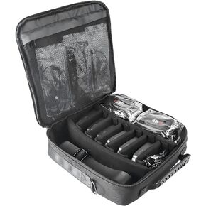 Referee Headset Organizer Bag - Fits 3-6 Pack F6/V4/V6/FBIM Electronics - Ideal Carrying Case for Communication Gear - Soccer Referee Essentials Waterproof and Dustproof