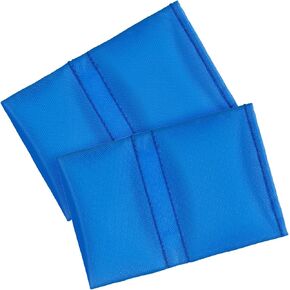 2 Pieces Football Throw Down Double Sided Bean Bag Football Referee Bean Bag Football Referee Gear Nylon Narrow Skinny Nylon Bean Bag for Football Games Party Accessories