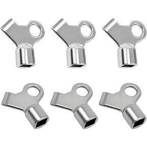 10 PCS Radiator Bleeding Air Valve Key, Copper Alloy Gas Valve Radiator Bleed Hole Keys, Radiator Plumbing Tool Valve Loose Key, Car Accessories for Radiators and Faucet