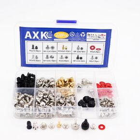 228PCS/box Hard Disk DIY Motherboard PC Personal Computer Assemble Case Fan Hand Screw Bolt Standoff Washer Set Assortment Kit