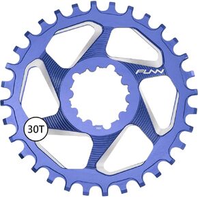 Funn Solo DX Narrow Wide Chainring for 9 10 11 12 Speed Chain, Fits SRAM Direct Mount Interface Crankset, 6mm Offset, Single Speed Bike Chain Ring for MTB, BMX Bike and Road Bike
