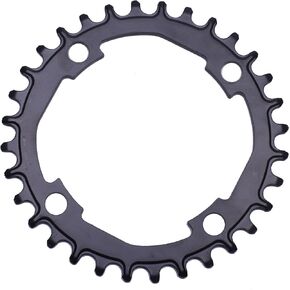 PROWHEEL 32T/34T/36T/38T/40T/42T/44T/46T/48T سلسلة 104BCD دائرية ضيقة واسعة سلسلة دراجة واحدة لسرعة 9/10/11/12، MTB، دراجة إلكترونية، دراجة كهربائية، دراجة الطريق، المدينة الدراجة، دراجة قابلة للطي، بي أم إكس