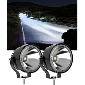 NAOEVO 2pcs 4inch Led Light Pods 60w Led Off Road Lights Super Bright Spot Auxiliary Lights Waterproof Driving Fog Light Led Work Lights Bar For Truck Car Atv Suv Motorcycle Cabin Boat