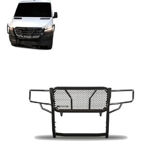 Black Horse Rugged HD Grille Brush Bumper Guard Modular Black Compatible with 07-09 Dodge sprinter 2500/3500|19-20-Benz sprinter 1500|10-20-Benz sprinter 2500/3500|2019-Benz sprinter 4500-RU-DOSP07-B