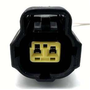 Ambient Air Temperature Sender Sensor Connector Wiring Harnesses Compatible with Chrysler Dodge Ford Ram Jeep 3U2Z14S411CDA 3U2Z14S411HYA S820