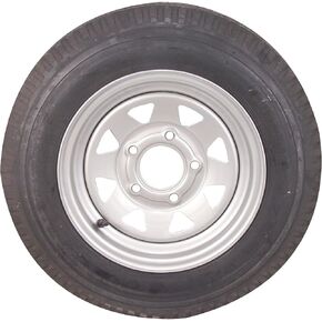 30850 Economy Bias Tire and Wheel 5.30 x 12 C/5-Hole - Galvanized Spoke Rim in Saudi Arabia