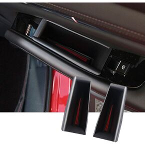 Car Door Side Storage Box for 2019-2025 Mazda3 2020-2025 CX-30 CX30 Door Handle Organizer Mazda CX30 2024 Accessories Phone Container Key Holder ABS Tray Insert Glove Pallet (2PCS Front Door)