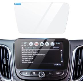 Autorder Screen Protector for Chevrolet Malibu Premier 2016-2022/LS/RS 2019-2022/Equinox Premier 2018-2022/Volt LT/Premier 2016-2019 Tempered Glass 9H Navigation Touchscreen Protective Film(8-Inch)