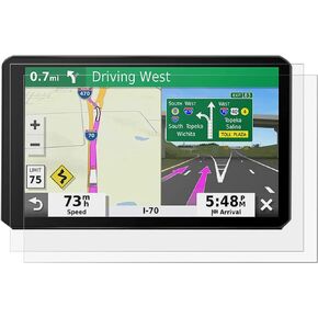 2 Pack Universal Trimmable Matte Screen Protector for All Smart Navigation, Anti-Glare Anti Finger Print, Sizes: 8.07 x 7.08 inches