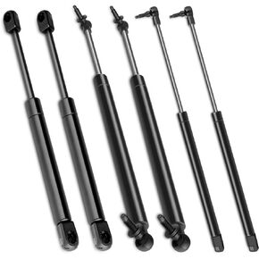 Lift Supports Struts Shocks, Liftgate+Hood+Window Glass Lift Supports Fit for Jeep Grand Cherokee 1999-2004 4048 4528 4699,Pack of 6
