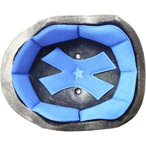 Helmet Inner Padding Foam Pads Kit Blue-Pink Sealed Sponge Protective Lining Protection Liner Cushion Mat Set for Motorcycle Motocross Cycling Outdoor Sports Bike Bicycle Riding