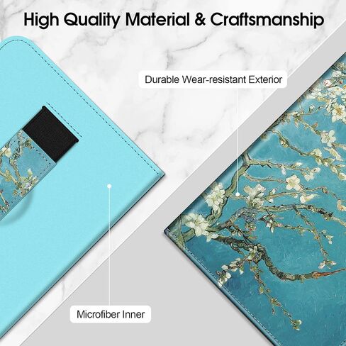 Fintie Folio Case for 6" Nook GlowLight 4/4e eReader, Blossom in Kuwait