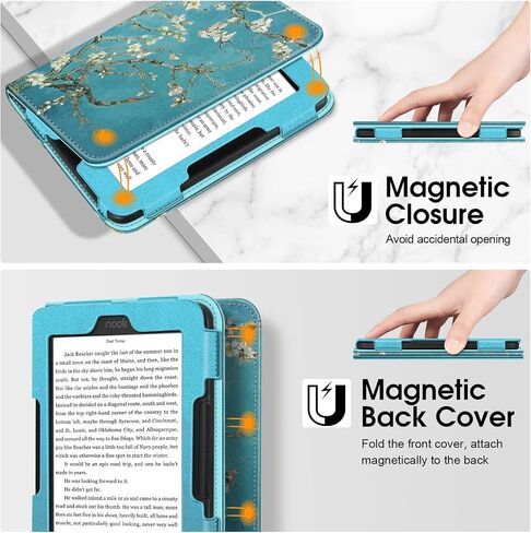 Fintie Folio Case for 6" Nook GlowLight 4/4e eReader, Blossom in Kuwait