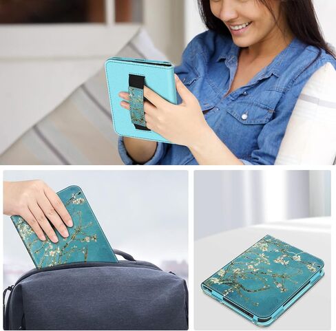 Fintie Folio Case for 6" Nook GlowLight 4/4e eReader, Blossom in Kuwait