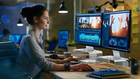 Zimilar 2 Pack Monitor Stand Riser, Acrylic Computer Stand Riser for Computer, Laptop, Printer, Notebook, iMac, Crystal Clear Laptop Stand and Monitor Riser(Large & Small Acrylic) in Kuwait