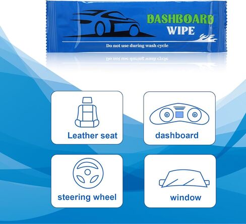 200 حزمة من مناديل تنظيف السيارة مناديل لوحة القيادة مناديل تنظيف داخلية لغسيل السيارات مناديل مغلفة بشكل فردي مع رائحة الليمون المنعشة، ملحقات السيارة لعجلات القيادة الزجاجية لنافذة السيارة in Kuwait