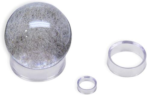 18 Pcs Acrylic Ring Display Stand Spheres Holder for Golf Ball Tennis Ball Baseball Eggs Crystal Ball(Small, Medium, Large) in Saudi Arabia