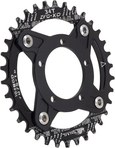 Motor Bike Gear Adapter 36V/48V mid Drive Chainring Spider 104BCD for bafang 8fun BBS01B BBS02B 250W 350W 450W 500W 750W in Saudi Arabia