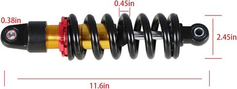 Rear Shocks Absorbers 270mm Replacement for Dirt Pit Bike SDG SSR Coolster 110cc 125cc in Saudi Arabia