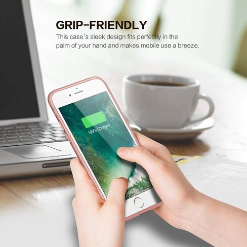 حافظة بطارية لهاتف iPhone 6s/6/8/7/SE(2020/2022)، حافظة شحن قابلة للشحن بقدرة 6000 مللي أمبير في الساعة، حافظة شاحن بطارية خارجية لهاتف iPhone 8/7/6s/6/SE(الجيل الثالث والثاني)[4.7 بوصة] - أسود in Kuwait