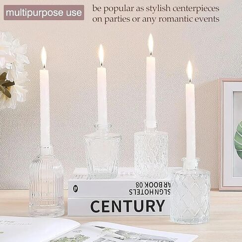 Glass Bud Vases Set of 10, Bud Vases in Bulk, Small Flower Vases, Wedding Centerpiece Table Decorations, Bud Vase, Vintage vase, Small Vases for Flowers, Flower Vases for Centerpieces. in Saudi Arabia