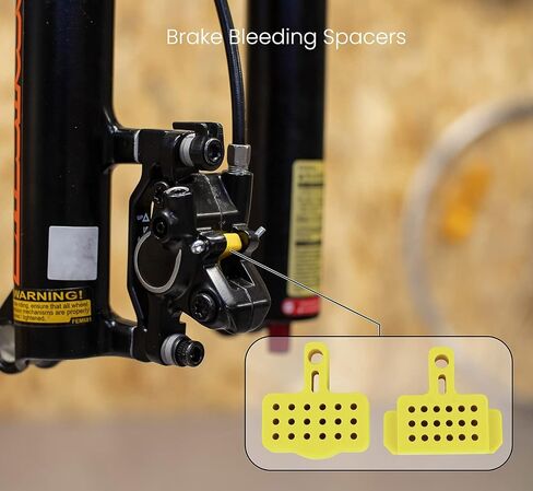 أداة عدة تنزف الفرامل القرصية الهيدروليكية لشركة Shimano - Inc. 60 مل سائل الزيوت المعدنية يعمل على فرامل الطرق الجبلية in Saudi Arabia