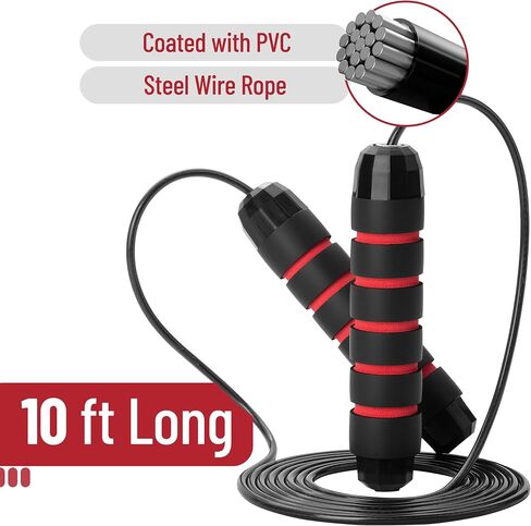 Mr. Pen- Jump Rope, Adjustable Jump Ropes for Fitness for Women, Jump Ropes for Fitness Men, Jumping Rope, Jumprope for Fitness, Speed Jump Rope, Skipping Rope for Men and Women, Jump Rope for Fitness in Saudi Arabia