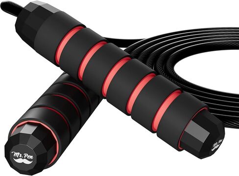 Mr. Pen- Jump Rope, Adjustable Jump Ropes for Fitness for Women, Jump Ropes for Fitness Men, Jumping Rope, Jumprope for Fitness, Speed Jump Rope, Skipping Rope for Men and Women, Jump Rope for Fitness in Saudi Arabia