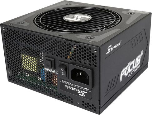 Seasonic FOCUS Plus 750 Platinum SSR-750PX 750W 80+ Platinum ATX12V & EPS12V وحدات كاملة 120 مم FDB مروحة مدمجة بحجم 140 مم مزود طاقة in Kuwait