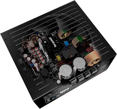 كن هادئاً! Straight Power 11 Platinum 750W Power Zone Edition، ATX 3.0، 80 Plus Platinum، مروحة أجنحة صامتة غير مسموعة تقريبًا، خالية من الأسلاك داخل PSU، كابل 12VHPWR متضمن، BN307 in Kuwait