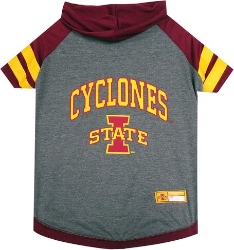 تي شيرت بقلنسوة من Pets First Iowa State، مقاس صغير in Saudi Arabia